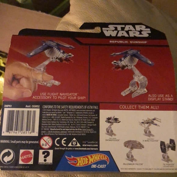 Hot Wheels Star Wars Republic Gunship - New and Sealed! - Picture 2 of 5